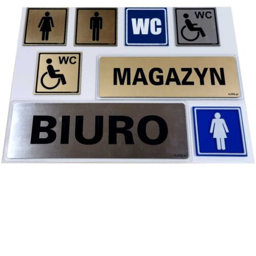 Tabliczki na drzwi