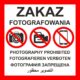 zakaz fotografowania