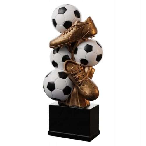 Puchar / Statuetka odlewana - piłka nożna, football, 8016 + GRAWER