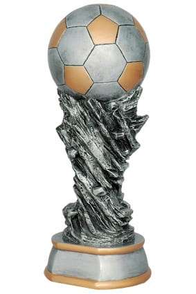 Puchar / Statuetka PIŁKA NOŻNA, FOOTBALL duża, premium + GRAWER